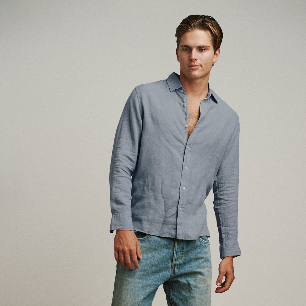 Lio Shirt in Grey