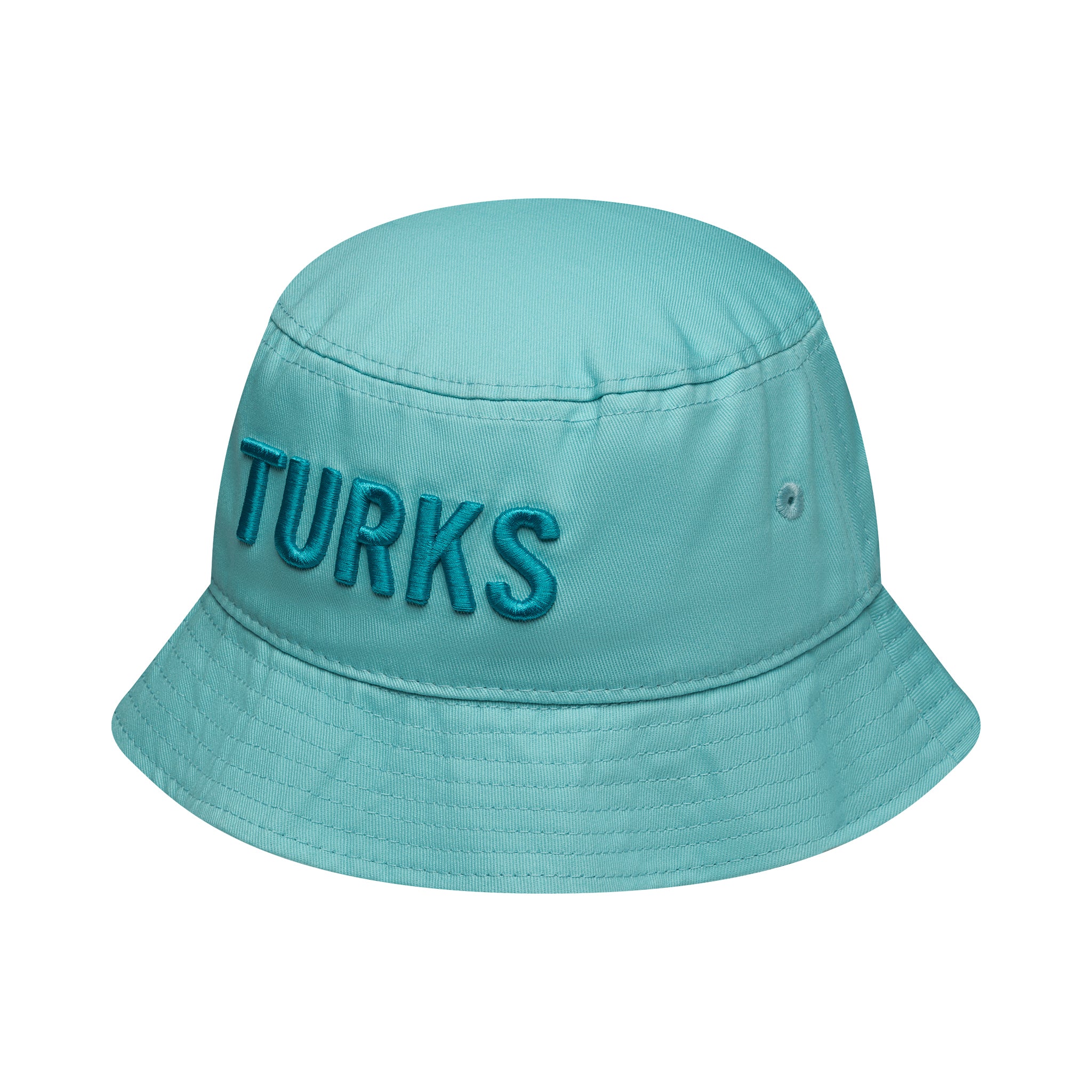 OKAICOS Teal Turks Bucket Hat Turks and Caicos Embroidery