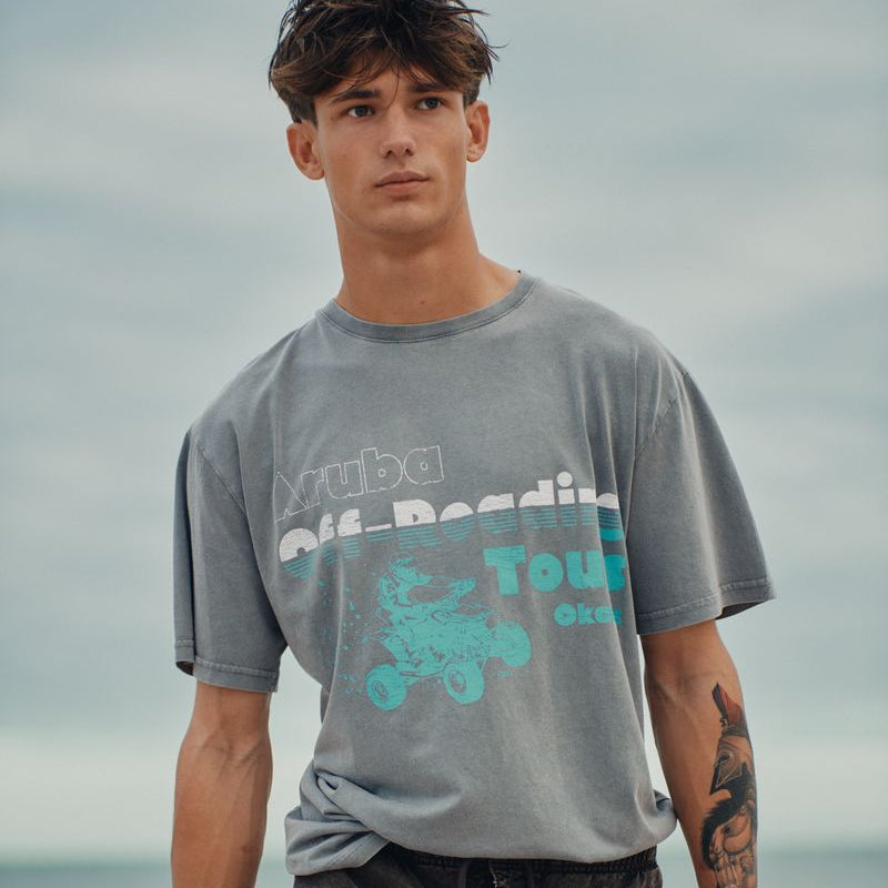 Okaicos Aruba Off Roading TShirt Model