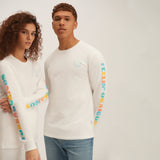 OKAICOS White Washed Lightweight Breathable Long Sleeve Shirt Turks and Caicos Feelin OKAICOS Print Doubles