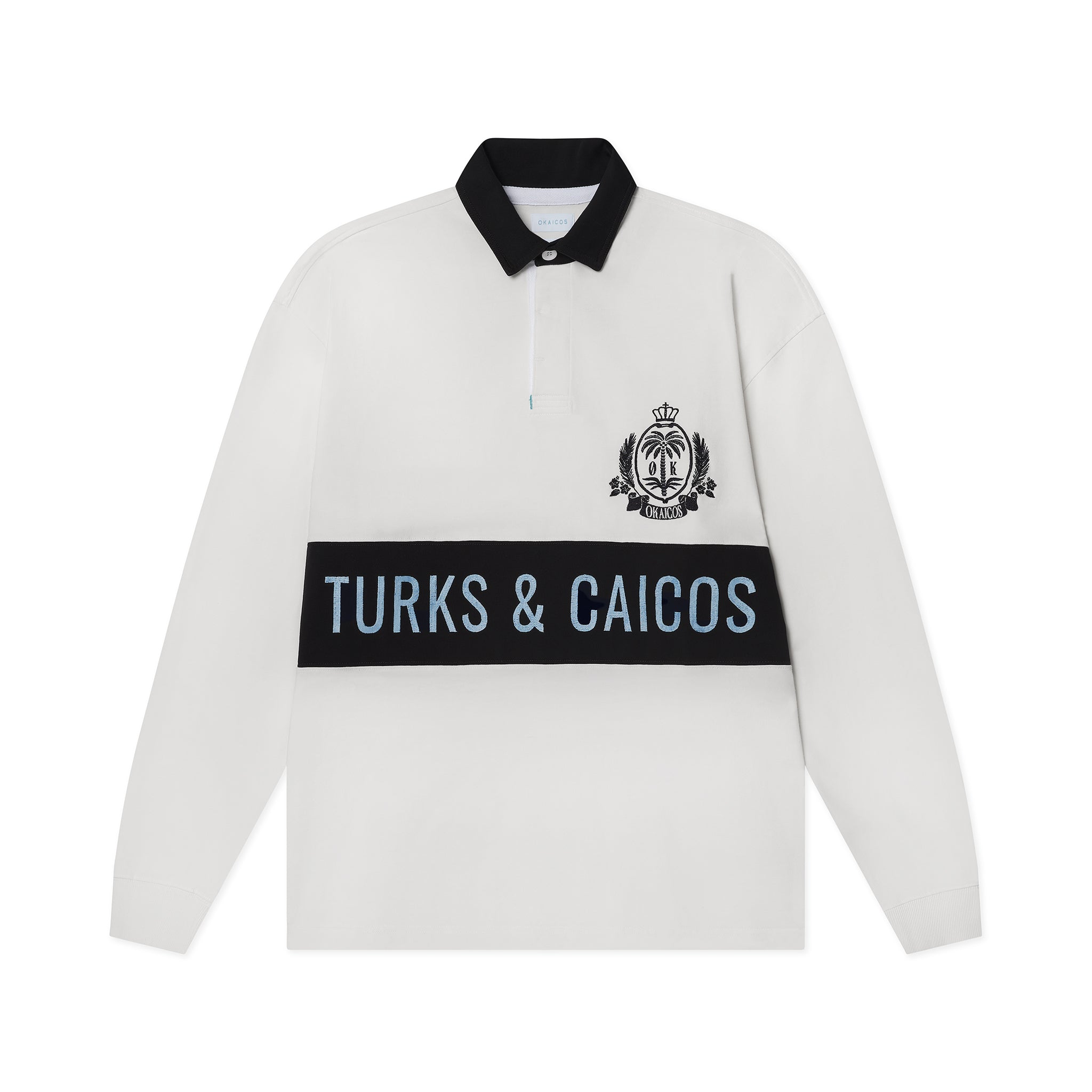 White Turks & Caicos Rugby Polo