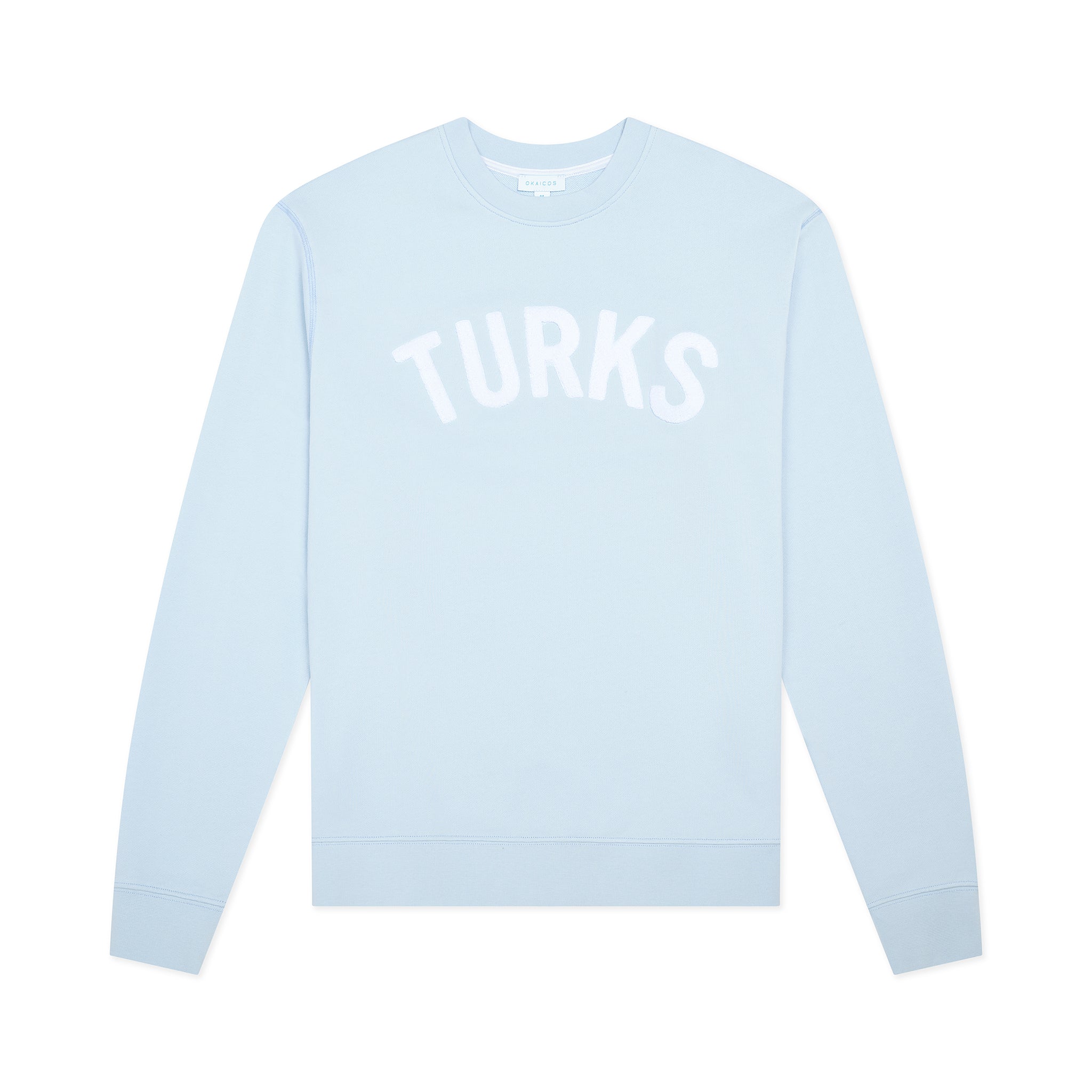 Okaicos Baby Blue Turks Crewneck