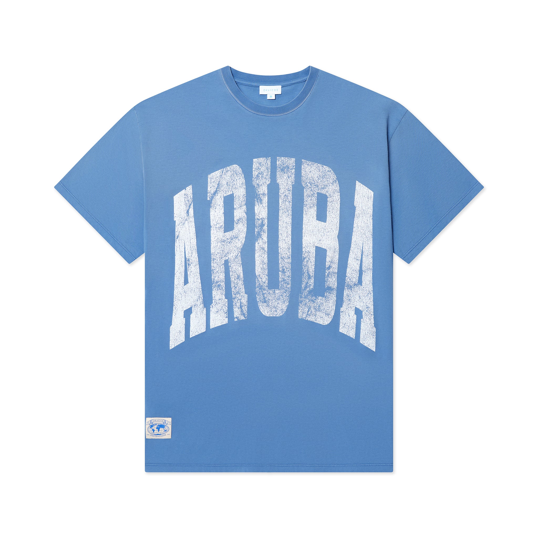 Okaicos Aruba Vintage Blue TShirt