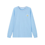 OKAICOS Baby Blue Washed Lightweight Breathable Long Sleeve Shirt- Turks and Caicos Feelin OKAICOS Print