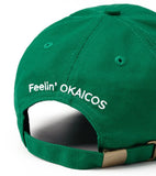 OKAICOS Green Turks and Caicos Hat Turks Embroidery Back View