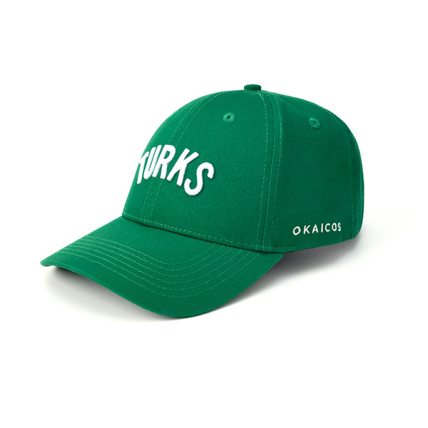 OKAICOS Green Turks and Caicos Hat Turks Embroidery Side View