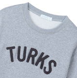Grey Turks Embroidered Crewneck
