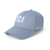OKAICOS Grey Turks and Caicos TCI Hat Embroidery Side View