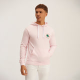 OKAICOS Hoodie Flamingo Patch Turks and Caicos Pink Front