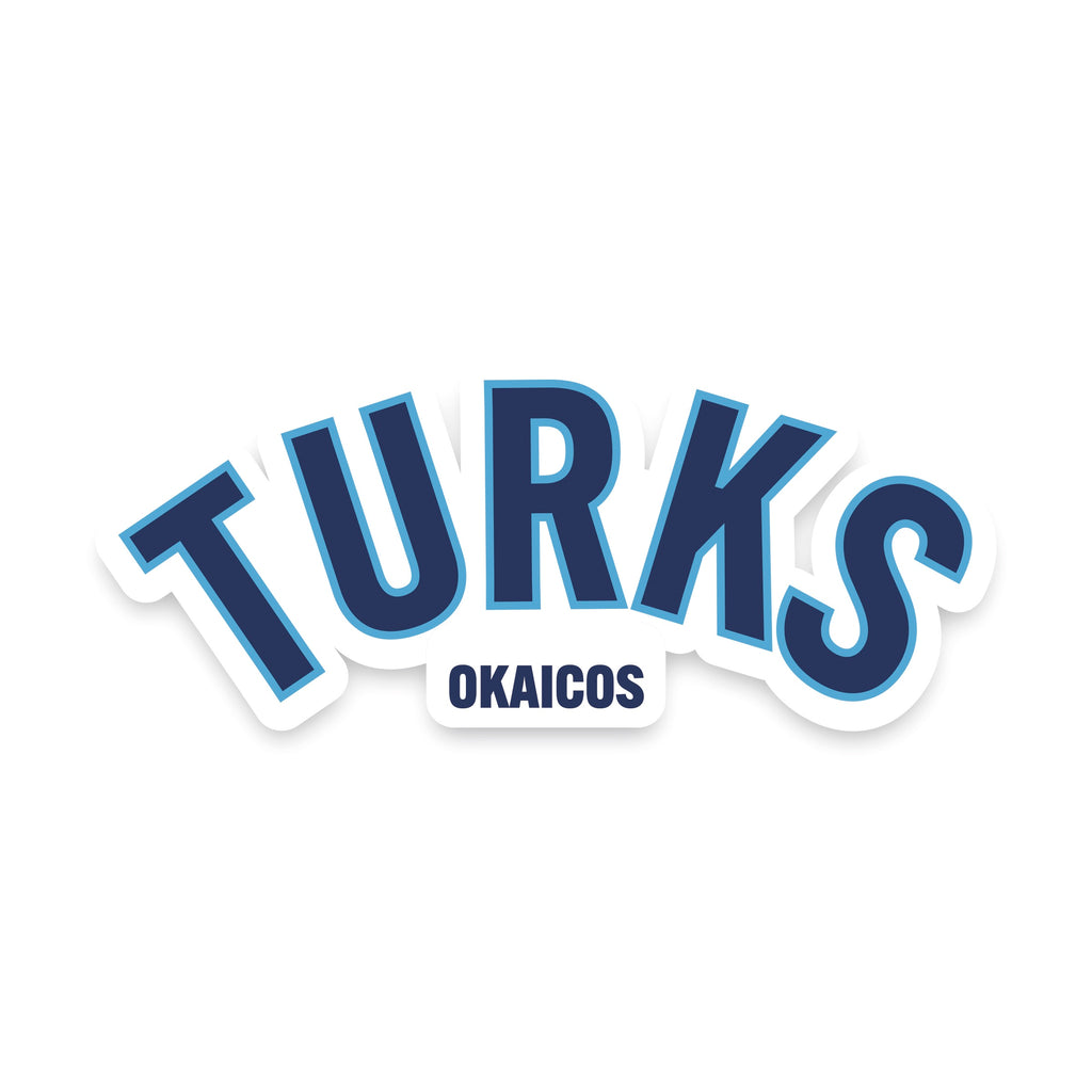 OKAICOS Blue Turks Sticker