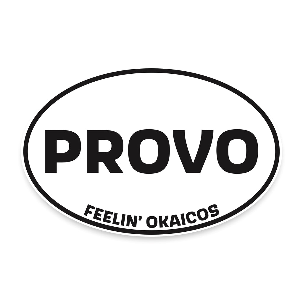 OKAICOS Provo Sticker