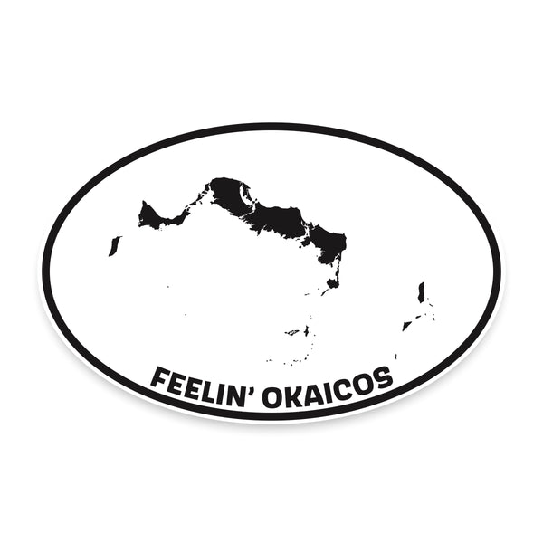 OKAICOS Turks Map Sticker