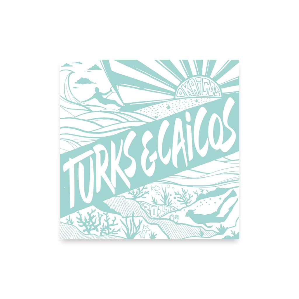 OKAICOS Turks and Caicos Sticker
